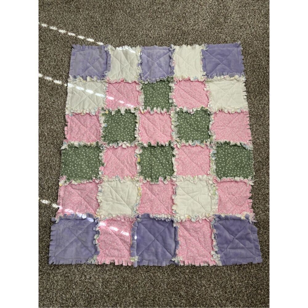 ❤️Handmade Baby Quilt 37x41